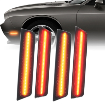 Picture of Oracle 08-14 Dodge Challenger Concept Sidemarker Set - Tinted - No Paint