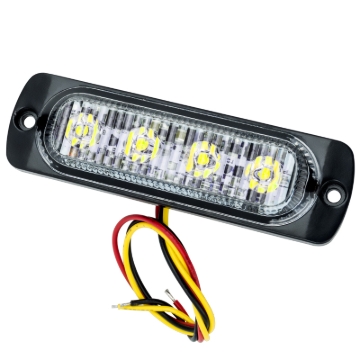 Picture of Oracle 6 LED Dual Color Slim Strobe - Amber/White