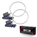 Picture of Oracle Jeep Wrangler JL/JT LED Surface Mount Headlight Halo Kit - w/ BC1 Controller