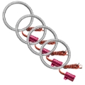 Picture of Oracle Ultima GTR LED Waterproof Tail Light Halo Kit - 4 Rings - Red