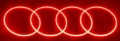 Picture of Oracle Chevy Corvette C6 05-13 LED Waterproof Afterburner Kit - Red