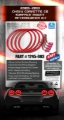 Picture of Oracle Chevy Corvette C6 05-13 LED Waterproof Afterburner Kit - Red