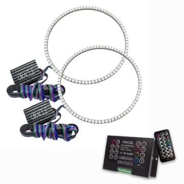 Picture of Oracle Hummer H1 92-06 LED Waterproof Halo Kit - ColorSHIFT w/ 2.0 Controller