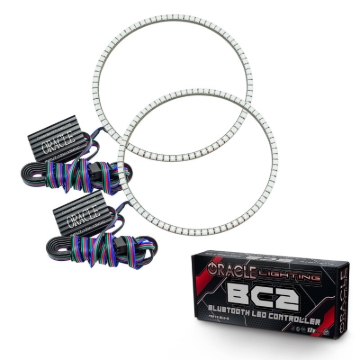 Picture of Oracle Hummer H1 92-06 LED Waterproof Halo Kit - ColorSHIFT w/ BC1 Controller