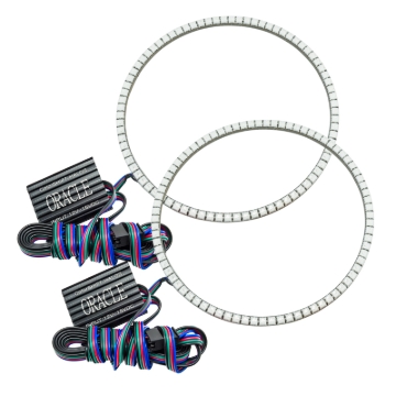 Picture of Oracle 7in Round Exterior Waterproof LED Halo Kit - ColorSHIFT w/o Controller