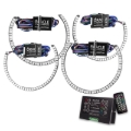 Picture of Oracle Dodge Challenger 15-21 LED Waterproof Halo Kit - ColorSHIFT w/ 2.0 Controller
