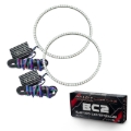 Picture of Oracle 7in Round Exterior Waterproof LED Halo Kit - ColorSHIFT w/ BC1 Controller