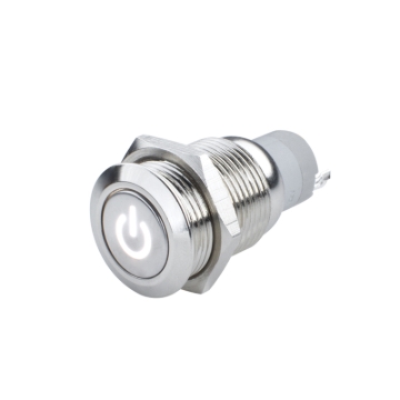 Picture of Oracle Power Symbol On/Off Flush Mount LED Switch - White