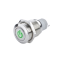 Picture of Oracle Power Symbol On/Off Flush Mount LED Switch - Green