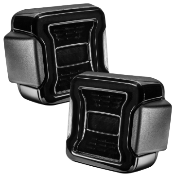 Picture of Oracle Jeep Wrangler JL Black Series LED Tail Lights