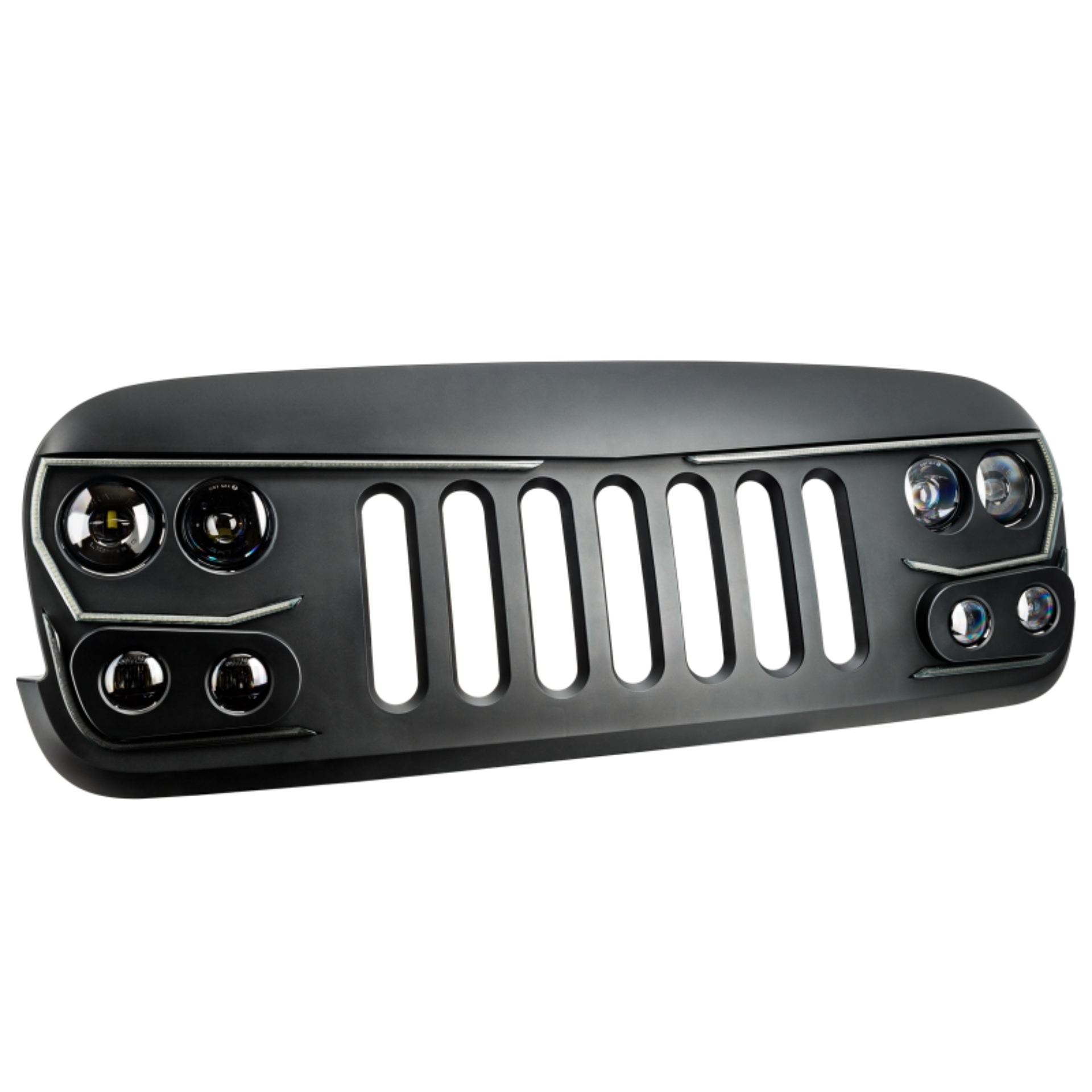 Picture of Oracle VECTOR Series Full LED Grille - Jeep Wrangler JK - NA