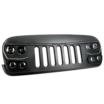Picture of Oracle VECTOR Series Full LED Grille - Jeep Wrangler JK - NA