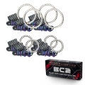 Picture of Oracle Vector Jeep Wrangler JK Grille Halo Kit - ColorSHIFT w/ BC1 Controller