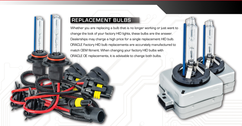Picture of ORACLE Lighting ORL Xenon HID Kit Canbus Headlights - 8133-018