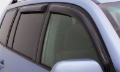 Picture of AVS 20-23 Kia Soul Ventvisor Outside Mount Front & Rear Window Deflectors 4pc - Smoke