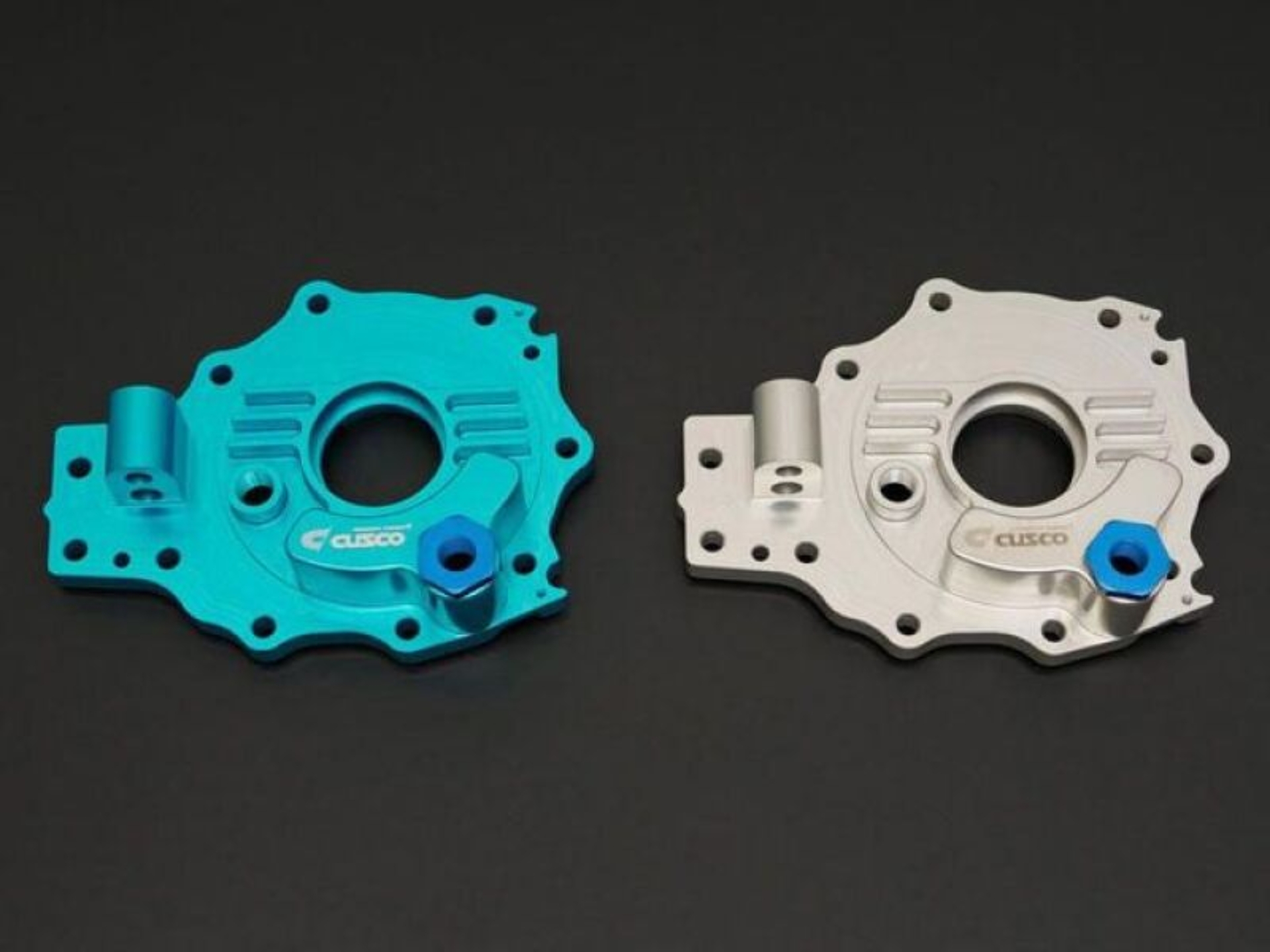 Picture of Cusco Billet Differential Cover Blue Ano. High Capacity 20+ Toyota GR Yaris AWD (Not For USA Model)