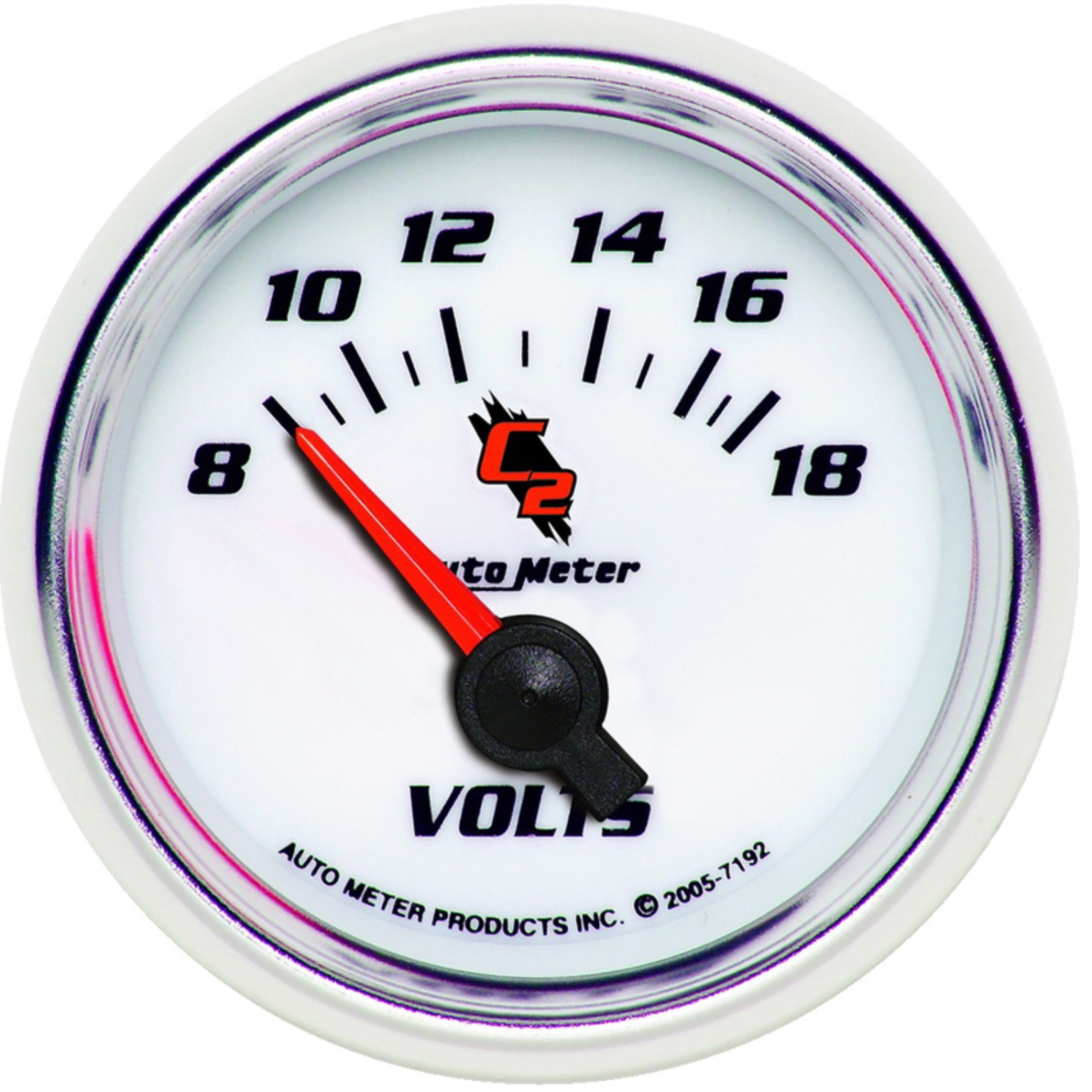 Picture of Autometer C2 2-1/16in Electric 18V Voltmeter Gauge