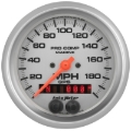 Picture of Autometer Gauge GPS Speedometer 3-3/8in 200 MPH Marine Silver Gauge