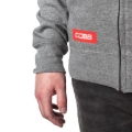 Picture of Cobb Grey Zippered Hoodie - Size Large