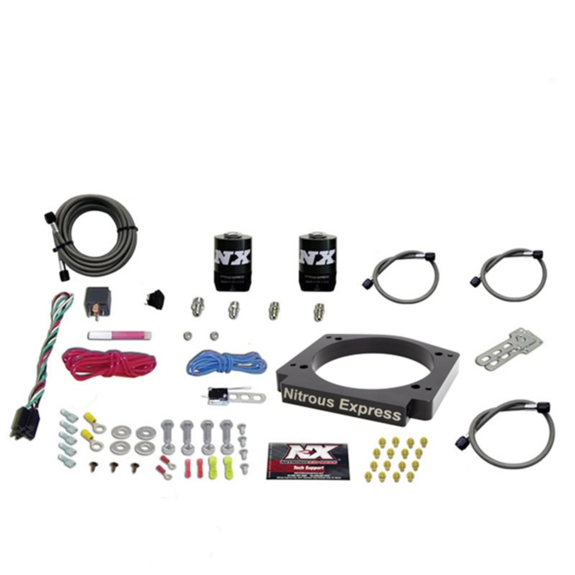 Picture of Nitrous Express GM LS 112mm Adapter Plate Kit (100-400HP) w/o Bottle