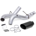 Picture of Banks Power 20-21 Chevy/GMC 2500/3500 6.6L Monster Exhaust System - Black Tip