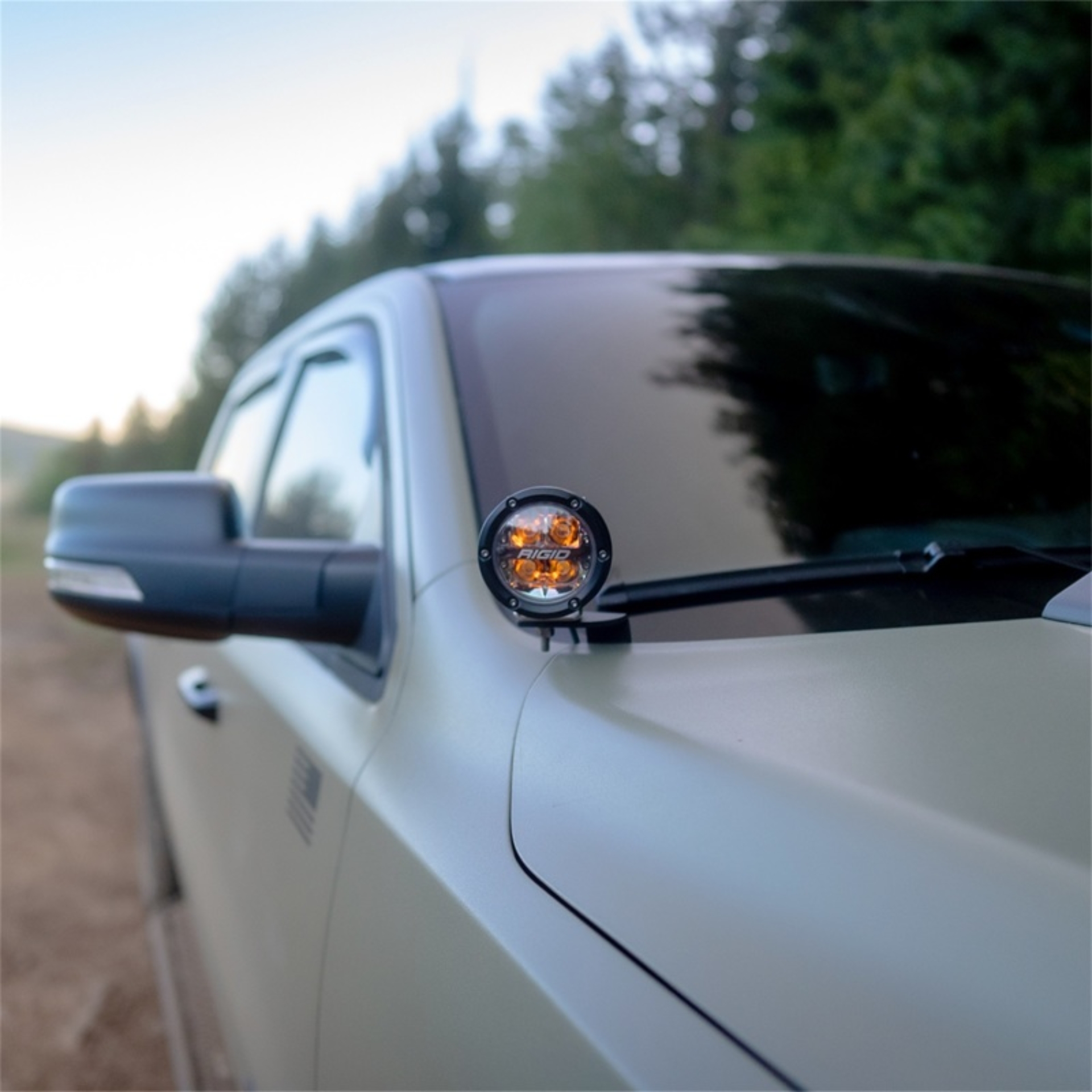 Picture of Rigid Industries 2019+ Dodge Ram 1500 A-Pillar LED Light Mounts