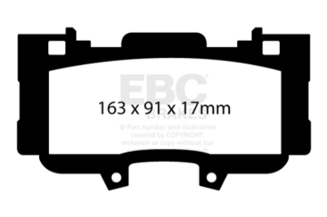 Picture of EBC RP-1 Brake Pad Sets - DP83042RP1