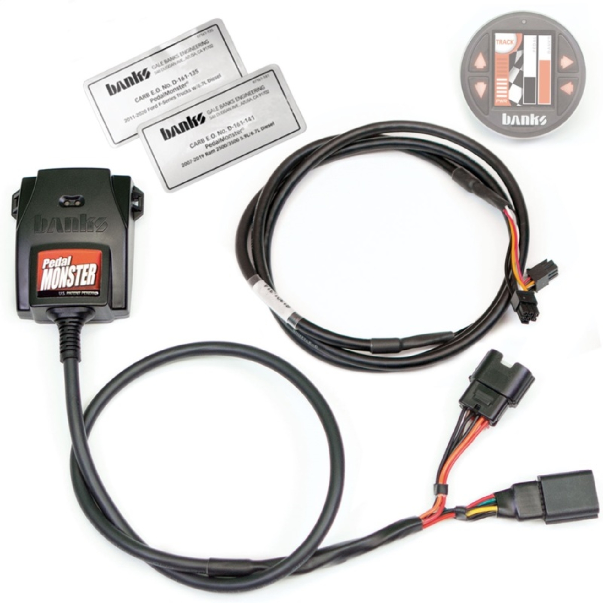 Picture of Banks Power Pedal Monster Throttle Sensitivity Booster for Use w/ Exst. iDash - 07-19 Ram 2500/3500