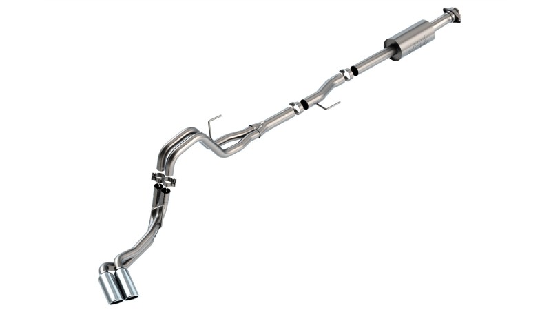 Picture of Borla F-150 2021 2.7L/3.5L 4dr CC SB EC STB Lari/King R/Plinum/LTD 3/2.25 DSE CB S-Type CHR Tips