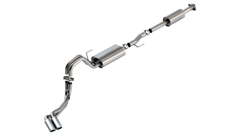 Picture of Borla F-150 2021 2.7L/3.5L 4dr CC SB EC STB Lari/King R/Plnum/LTD 3/2.25 DSE CB Touring CHR Tips