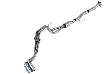 Picture of Borla F-150 2021 5.0L 2dr RC SB (122.8 WB) XL/XLT 3/2.25 DSE Cat-Back ATAK Chrome Tips