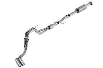 Picture of Borla F-150 2021 5.0L 4dr CC SB EC STB Lariat/KR/Platinum/LTD 3/2.25 DSE Cat-Back S-Type CHR Tips