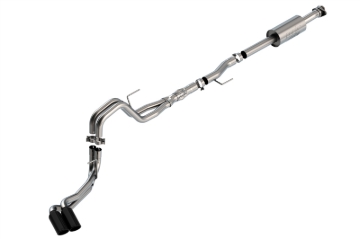 Picture of Borla F-150 2021 5.0L 4dr CC SB EC STB Lariat/KR/Platnm/LTD 3/2.25 DSE Cat-Back ATAK Black CHR Tips