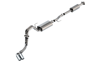 Picture of Borla F-150 2021 5.0L 4dr CC SB EC STB Lariat/KR/Platinum/LTD 3/2.25 DSE Cat-Back Touring CHR Tips