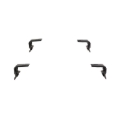 Picture of ARB BASE Rack Gutter 4 Leg Kit H1 - For 1770020