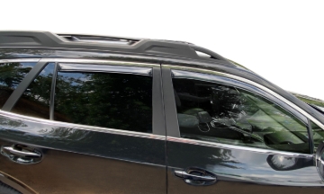 Picture of AVS 20-22 Subaru Outback Ventvisor In-Channel - 4pc - Smoke