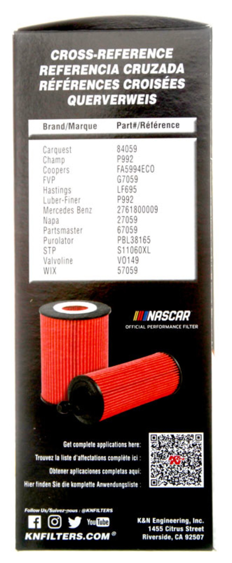 Picture of K&N Engineering KN Oil Filter - HP-7040