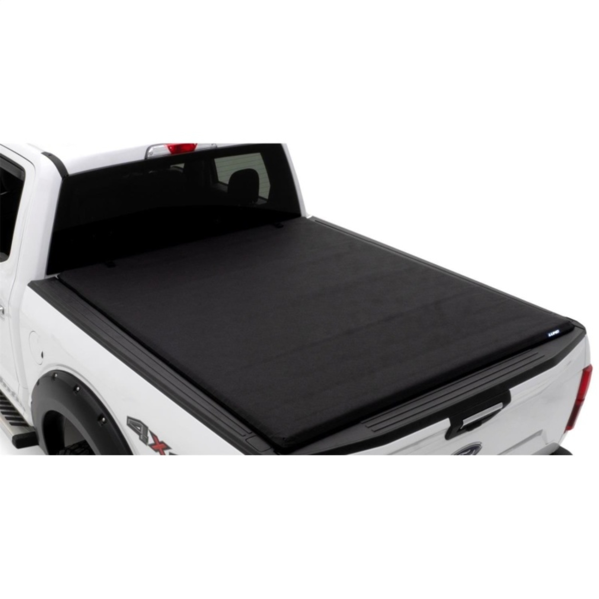 Picture of Lund 99-07 Ford F250/F350/F450 Super Duty (8ft bed) Genesis Roll Up Tonneau Cover - Black