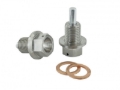 Picture of Skunk2 Titanium Magnetic Drain Plug Set Honda/Acura M14 x 1.5