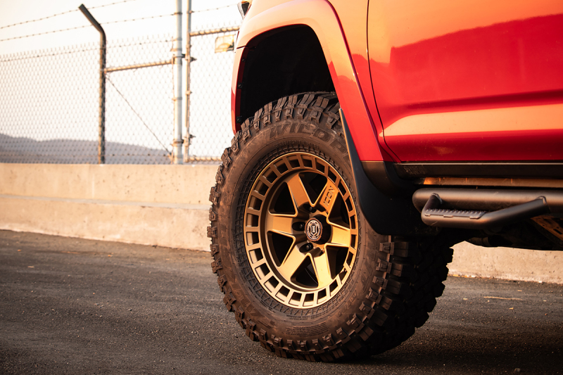 Picture of ICON Raider 17x8.5 6x5.5 0mm Offset 4.75in BS Satin Brass Wheel