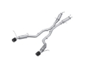 Picture of MBRP 2012+ Jeep Grand Cherokee SRT 6.4L 3in Dual Rear Exit T304SS Catback Exhaust - CF Tips