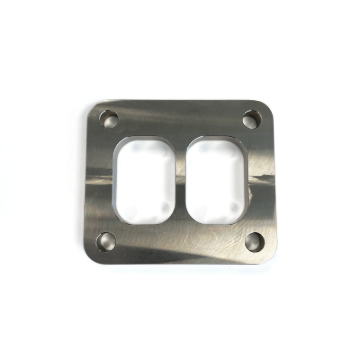 Picture of Stainless Bros SS304 T4 Turbo Inlet flange - Divided - 1/2in / 12.7mm - Unthreaded
