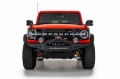 Picture of Addictive Desert Designs 2021+ Ford Bronco Rock Fighter Front Bumper - Hammer Black