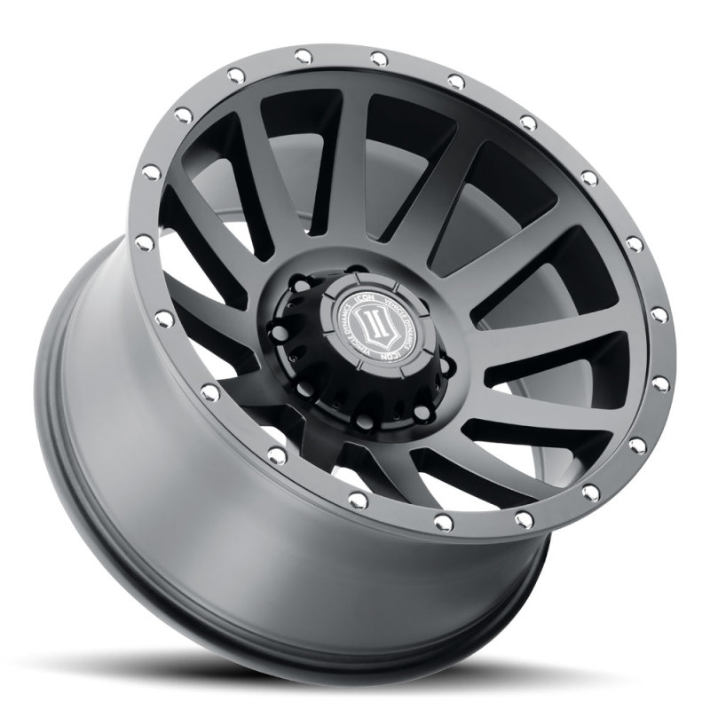 Picture of ICON Compression 20x10 8x180 -19mm Offset 4.75in BS 124.2mm Bore Satin Black Wheel