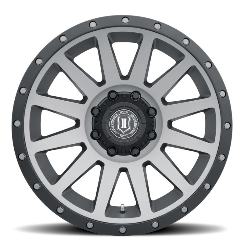 Picture of ICON Compression 20x10 8x180 -19mm Offset 4.75in BS 124.2mm Bore Titanium Wheel