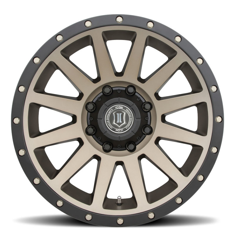 Picture of ICON Compression 20x10 8x180 -19mm Offset 4.75in BS 124.2mm Bore Bronze Wheel