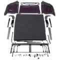 Picture of Rugged Ridge 97-06 Wrangler TJ Voyager Soft Top 2DR - Black Diamond