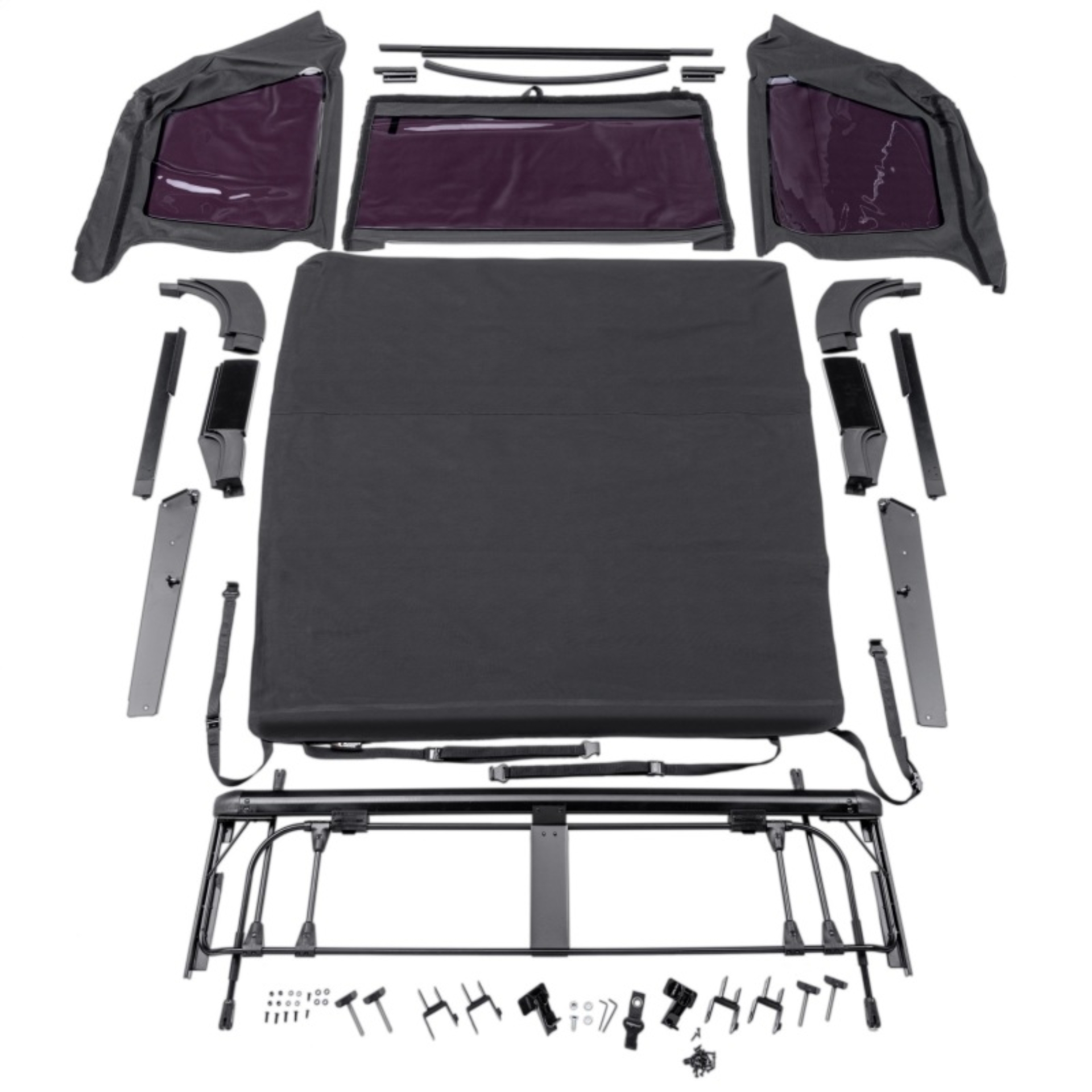 Picture of Rugged Ridge 97-06 Wrangler TJ Voyager Soft Top 2DR - Black Diamond