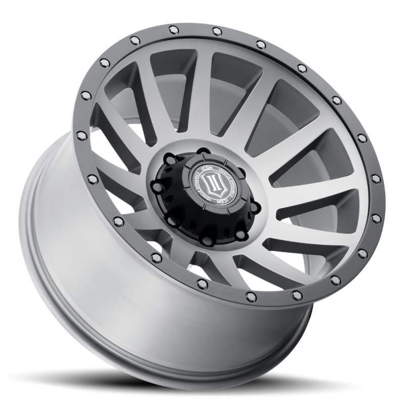 Picture of ICON Compression 20x10 8x180 -19mm Offset 4.75in BS 124.2mm Bore Titanium Wheel