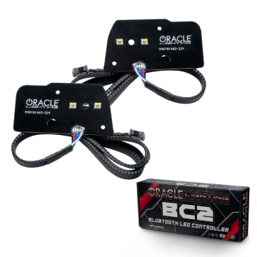 Picture of Oracle 21-22 Ford F-150 ColorSHIFT RGB+W Headlight DRL Upgrade Kit w/ BC1 Controller